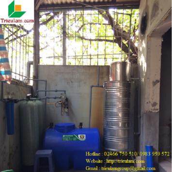 Lắp đặt hệ thống lọc nước sinh hoạt cho Gia chủ Thành Công  Ba Đình